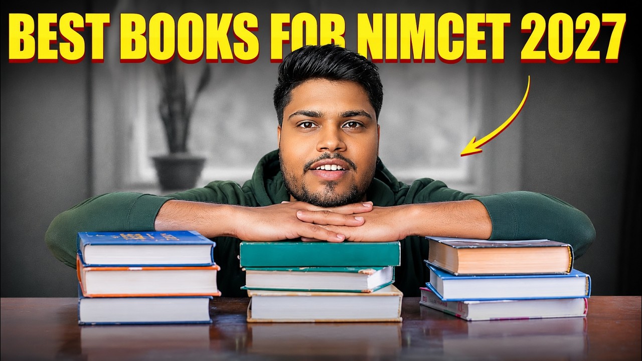 Best Books for Nimcet 2027 | Nimcet 2027 