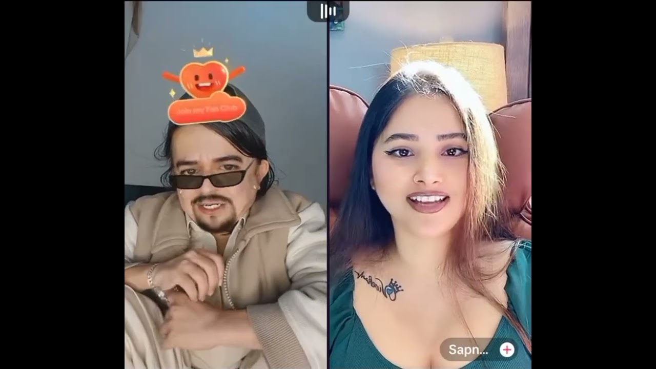 Waseem and Sapna live new video mazaq funny life GAF shaf full show 