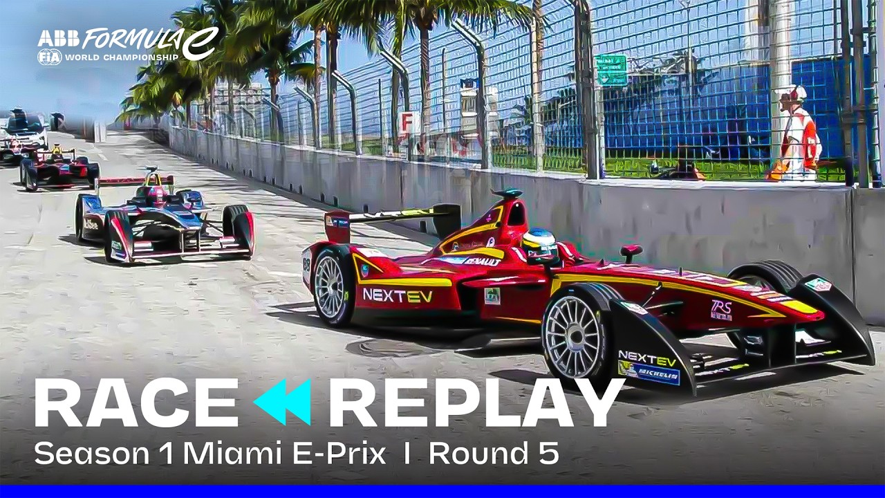 Season 1 Miami E-Prix Full Race Replay | Formula E