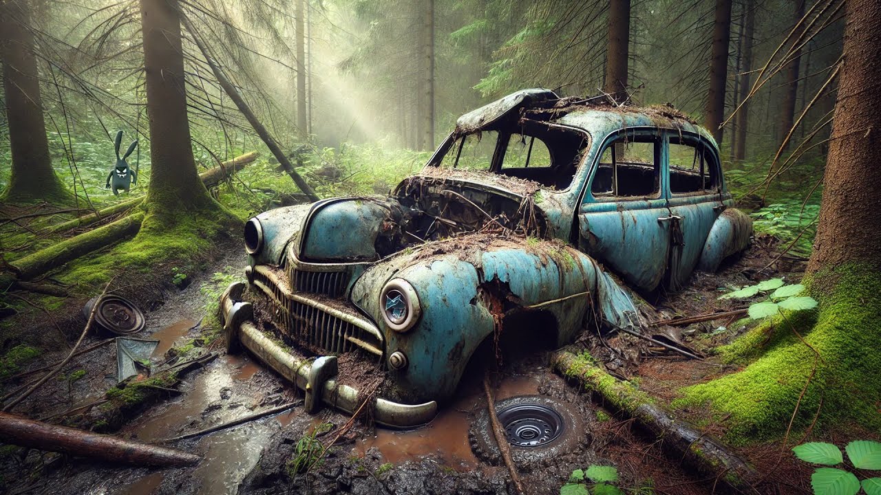 FULL Restoration Abandoned CLASSIC OLD CAR  | Restoring MOSKVICH 401 FORGOTTEN For 60 Years