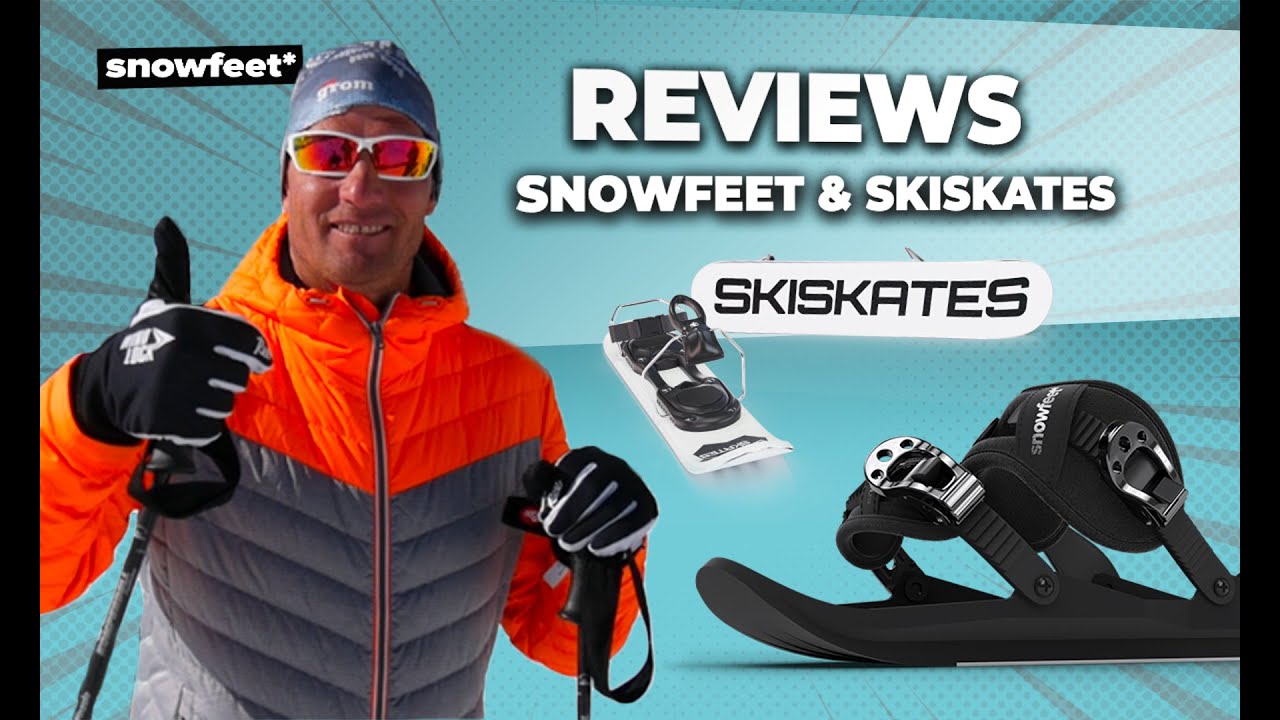 Snowfeet* & Skiskates Reviews USA, New Hampshire - People Try  Snowfeet For The First Time