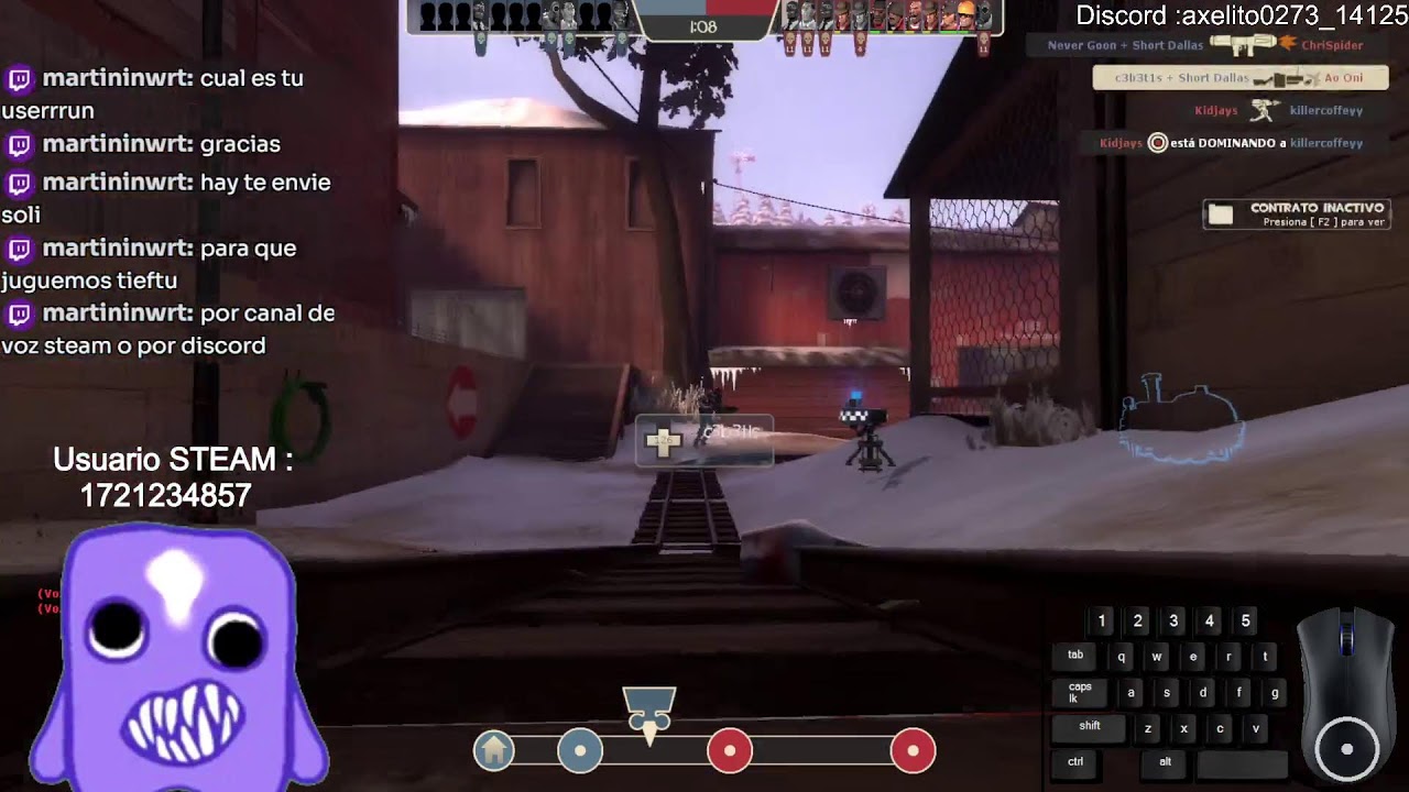 🔴Tf2 8 día hasta llegar al día 100 #TF2#SPY