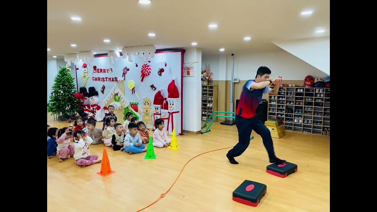 Nhảy dây dài sóng lớn 3-4Tuổi