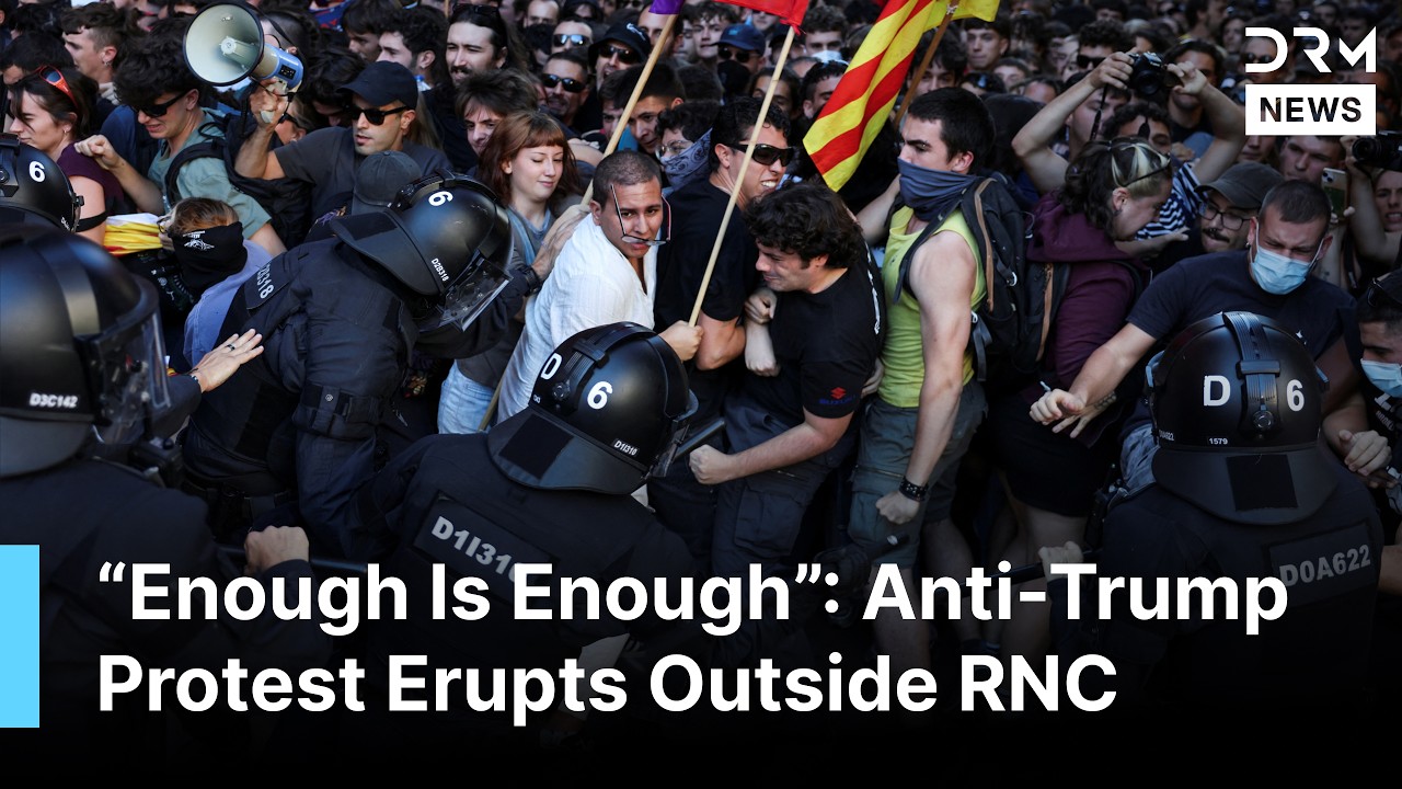 &ldquo;Enough Is Enough&rdquo;: Anti-Trump Protest Erupts Outside Dallas RNC Convention | AC1B