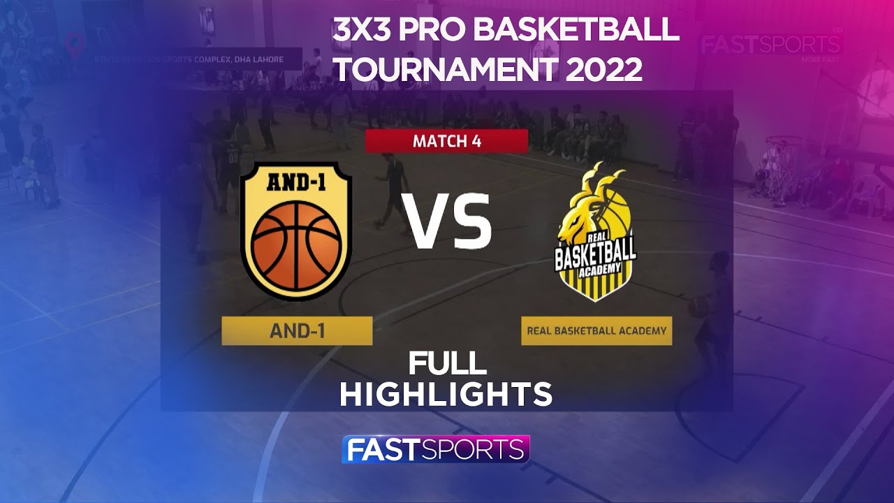 AND-1 vs Real Basketball Academy | Full Highlights | 3x3 Pro Basketball Tournament 2022
