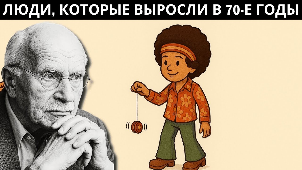 Психология людей, выросших в 1970-е годы - Карл Юнг.