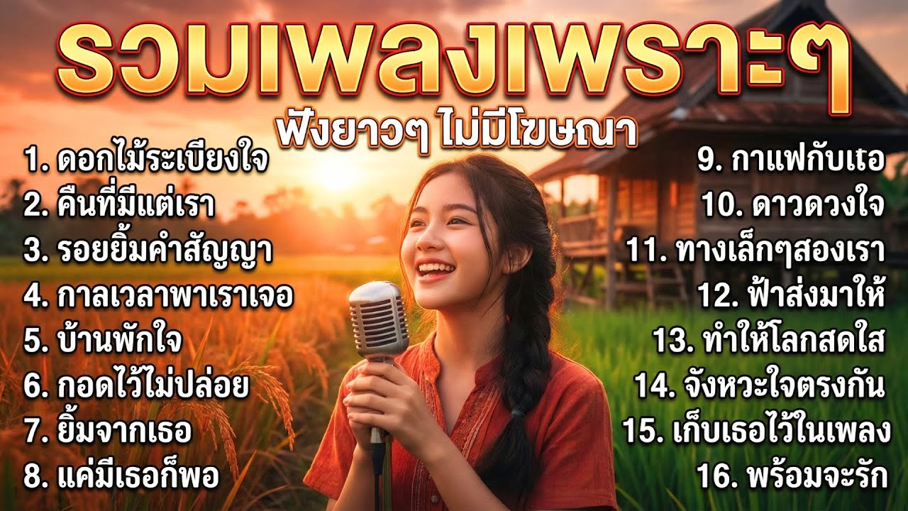 รวมเพลงลูกทุ่งเพราะๆ รักแท้ รักสมหวัง อบอุ่นหัวใจ ฟังเพลินๆ เปิดตอนทำงาน พักผ่อน |  EP.3 ฟ้าส่งมา