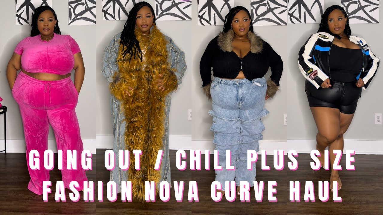 GOING OUT / CHILL PLUS SIZE FASHION NOVA CURVE TRY ON HAUL 🩷
