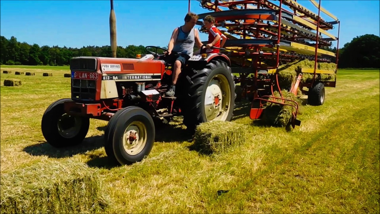 Hooi persen & oprapen | Fendt / CLAAS | Kemper BE 125 | Silage | Pressing hay | Heu pressen