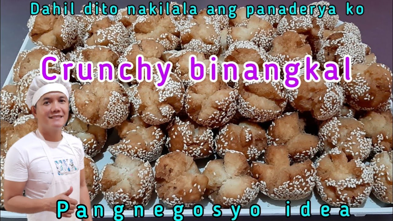 BINANGKAL/ KABAK CRUNCHY RECIPE😲PAANO GUMAWA NG CRUNCHY BINANGKAL ?BAKERY BUSINESS IDEA,BAKING TIPS