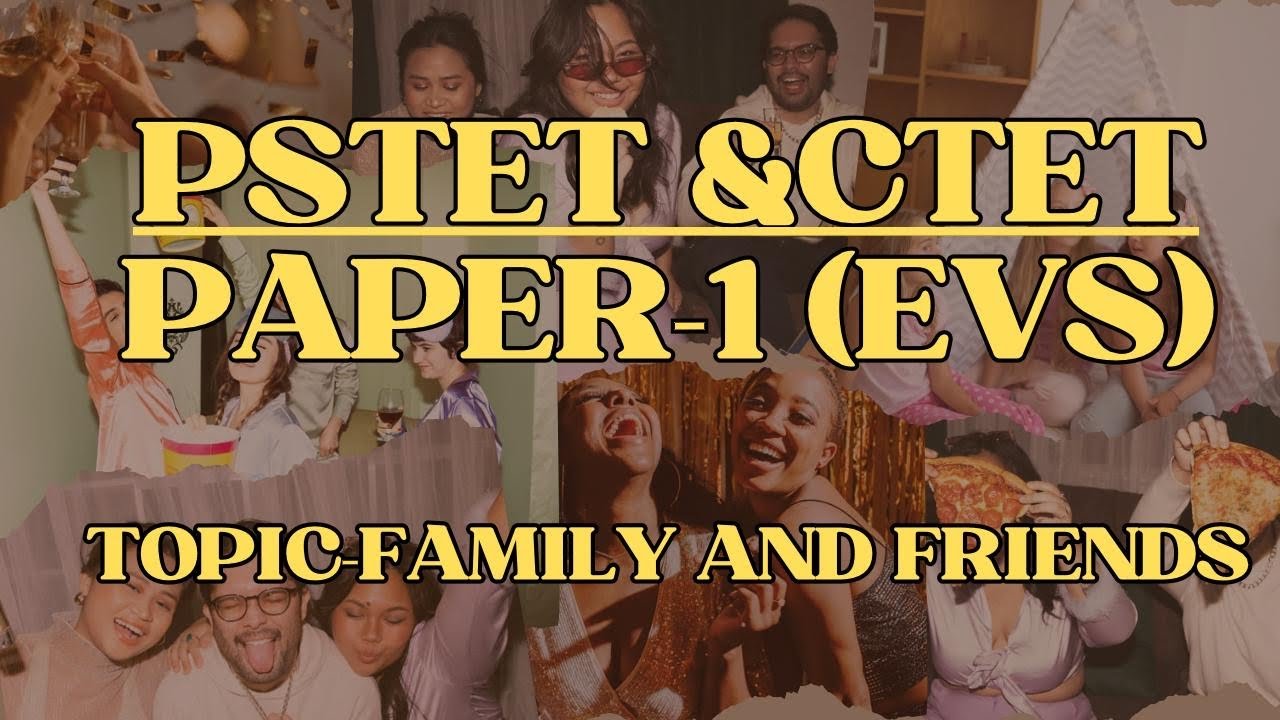PSTET & CTET EVS Chapter One !! Complete Guide for All Government Competitive Exams !! 