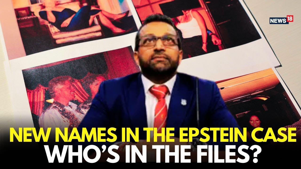 Epstein Files News- Killer Identified, Kash Patel Drops A Massive Bombshell | Trump | Live N18G