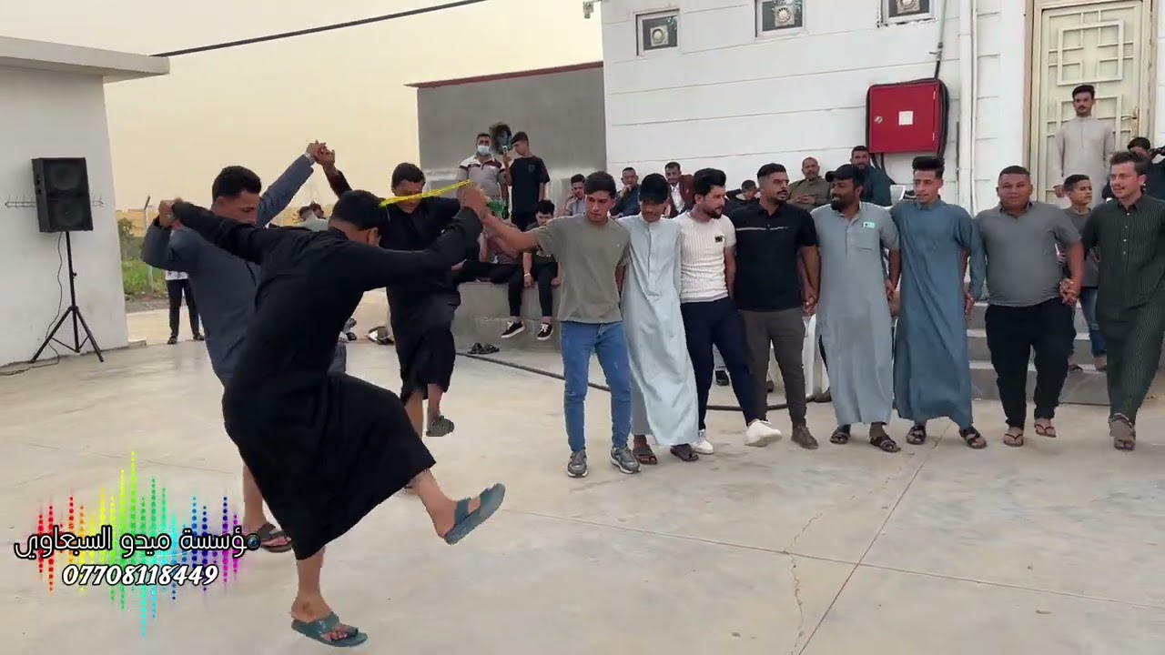 دبكات ضيم🔥 الفنان الكبير مروان السبعاوي والعازف حودي الجبوري حفلة زواج سيف السعد