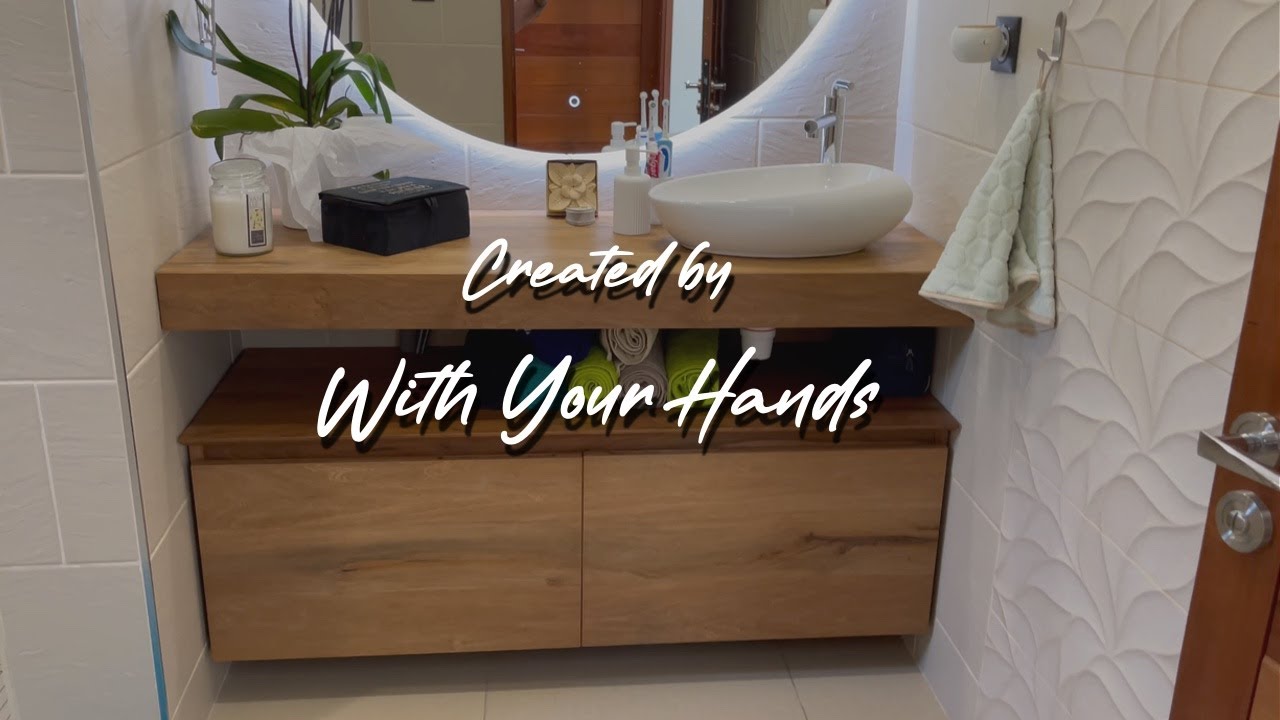 Comment faire un meuble de Salle de Bain - Parti 01