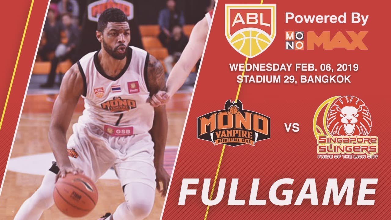 Mono Vampire v Singapore Slingers | FULL GAME | 2018-2019 ASEAN Basketball League