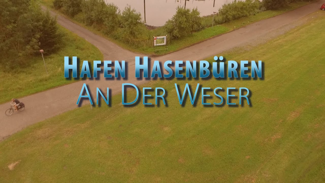 Hafen Hasenbüren an der Weser - Aerial Luftaufnahme - 012 #Phantom 3 - FullHD 1080P