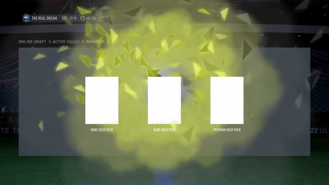 FIFA 22 FUT ONLINE DRAFT REWARDS