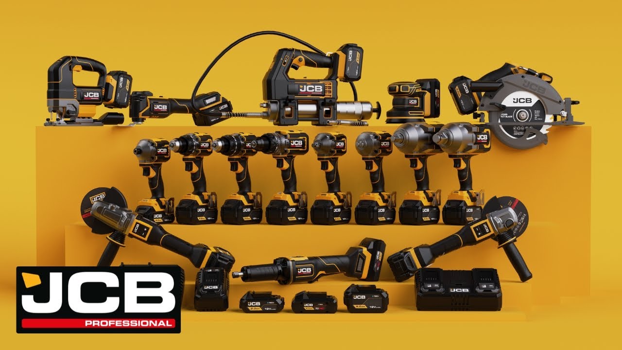 The JCB Professional Range | Built For The Trade #Tools #JCB