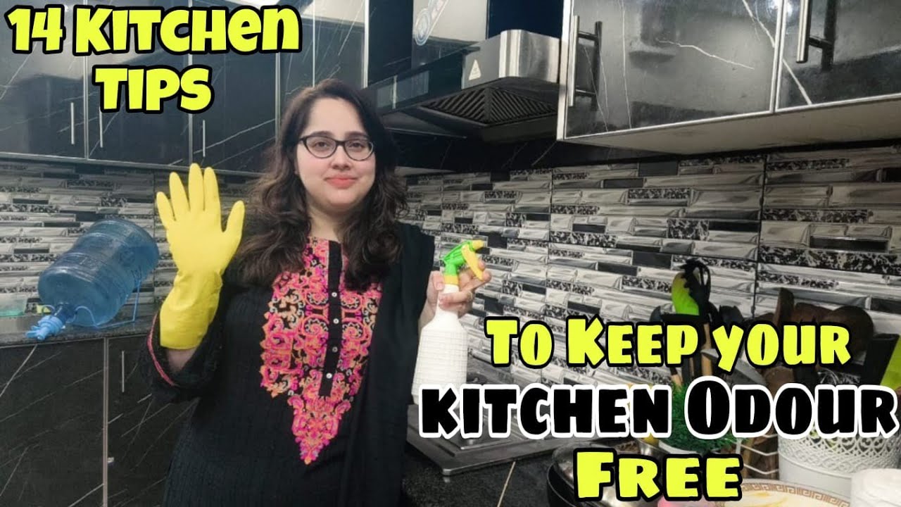 How to keep your kitchen/house odour free || Get rid of kitchen's bad smell