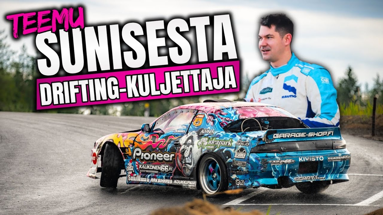 Teemu Suninen yllätti yli 700hv Driftingauton ratissa!