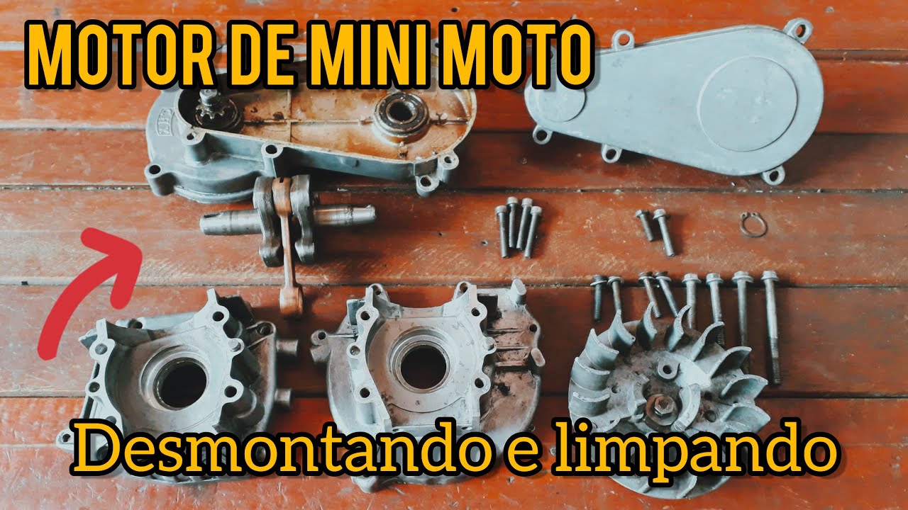 Reformando motor de mini moto 49cc - Parte 2