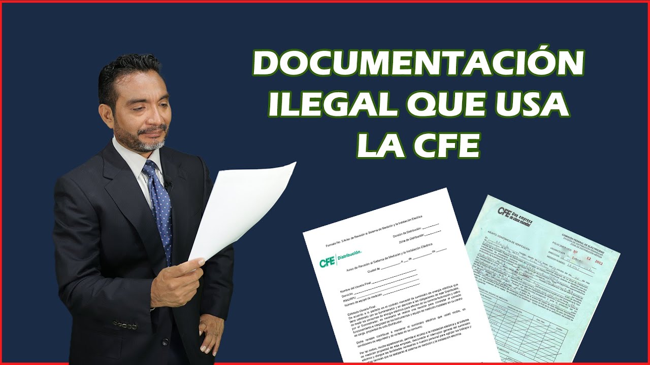 ⚠️ Documentos ilegales que usa la CFE | Javier Quezada Abogado