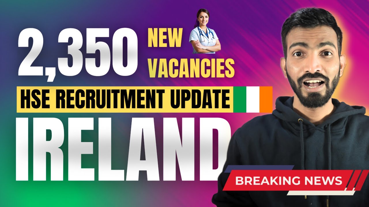 Ireland's HSE has LIFTED the recruitment ban!