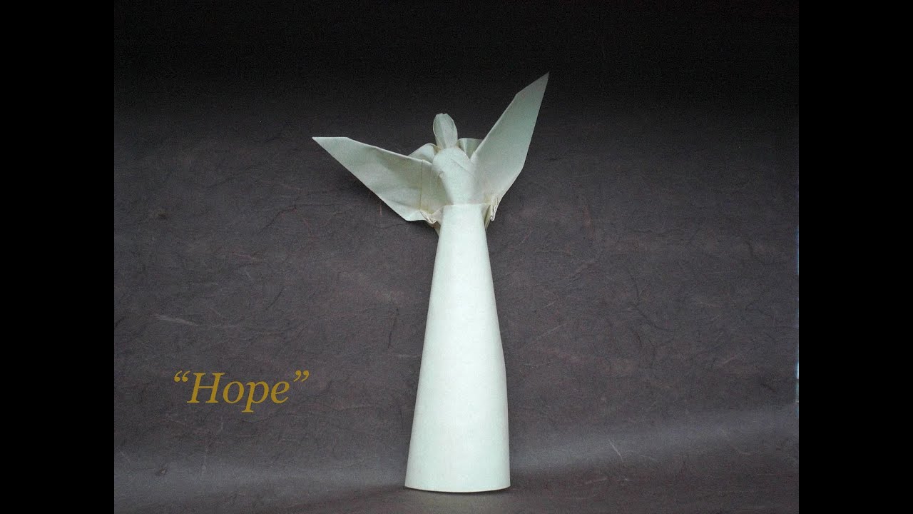 Let's fold an origami angel 