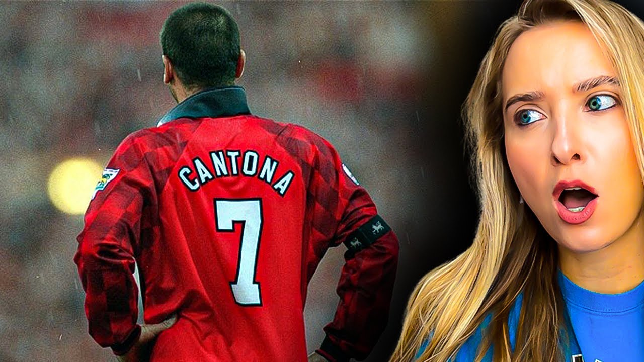 Eric Cantona Was THAT GOOD?? (american reacts)