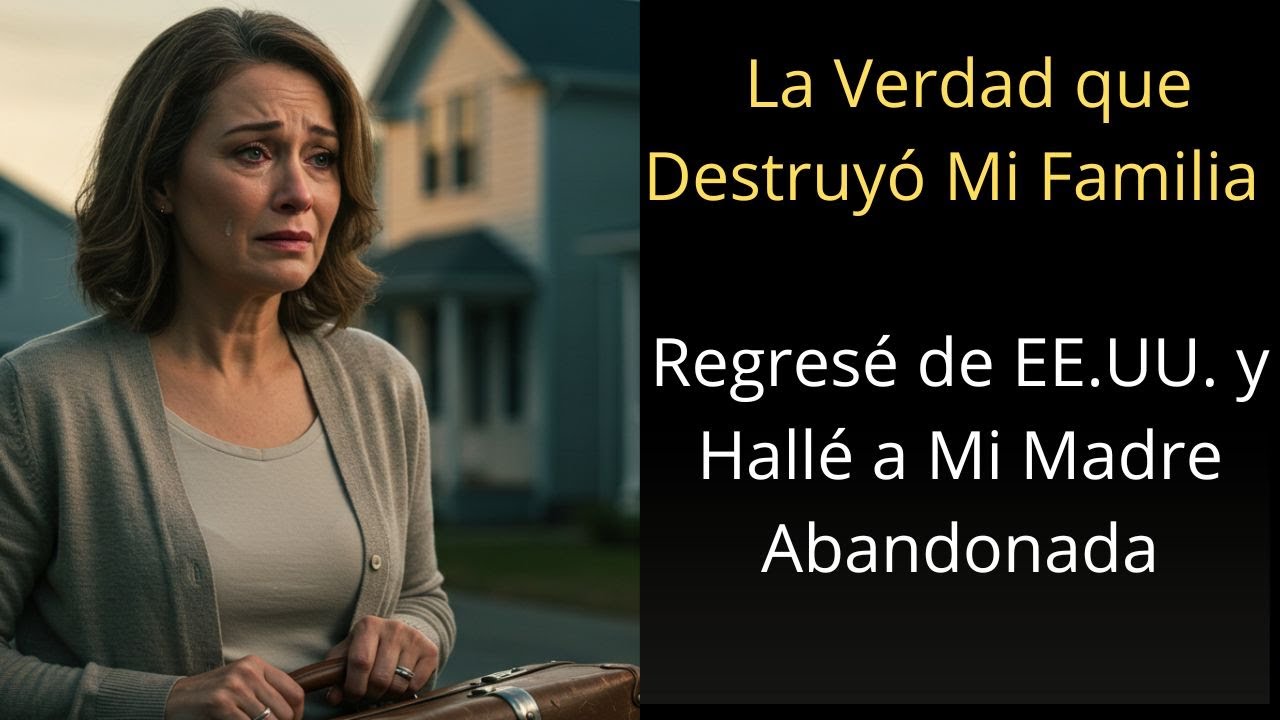 Regresé de EE.UU. y Hallé a Mi Madre Abandonada: La Verdad que Destruyó Mi Familia