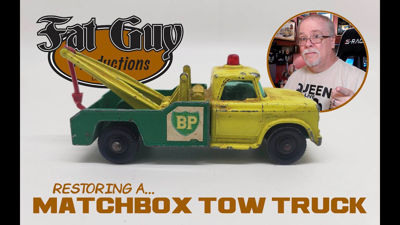 Restoring a Vintage Matchbox Tow Truck