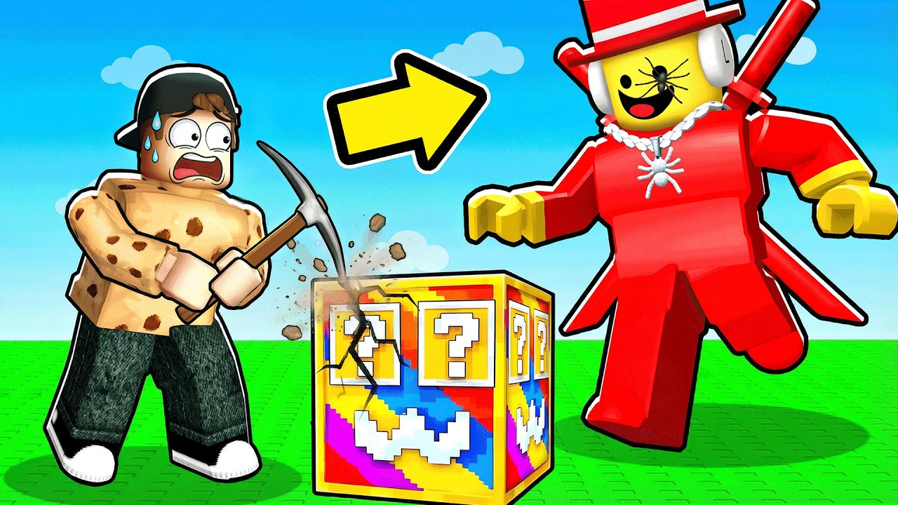 BeckBros Play Break A Lucky Block for Brainrots!