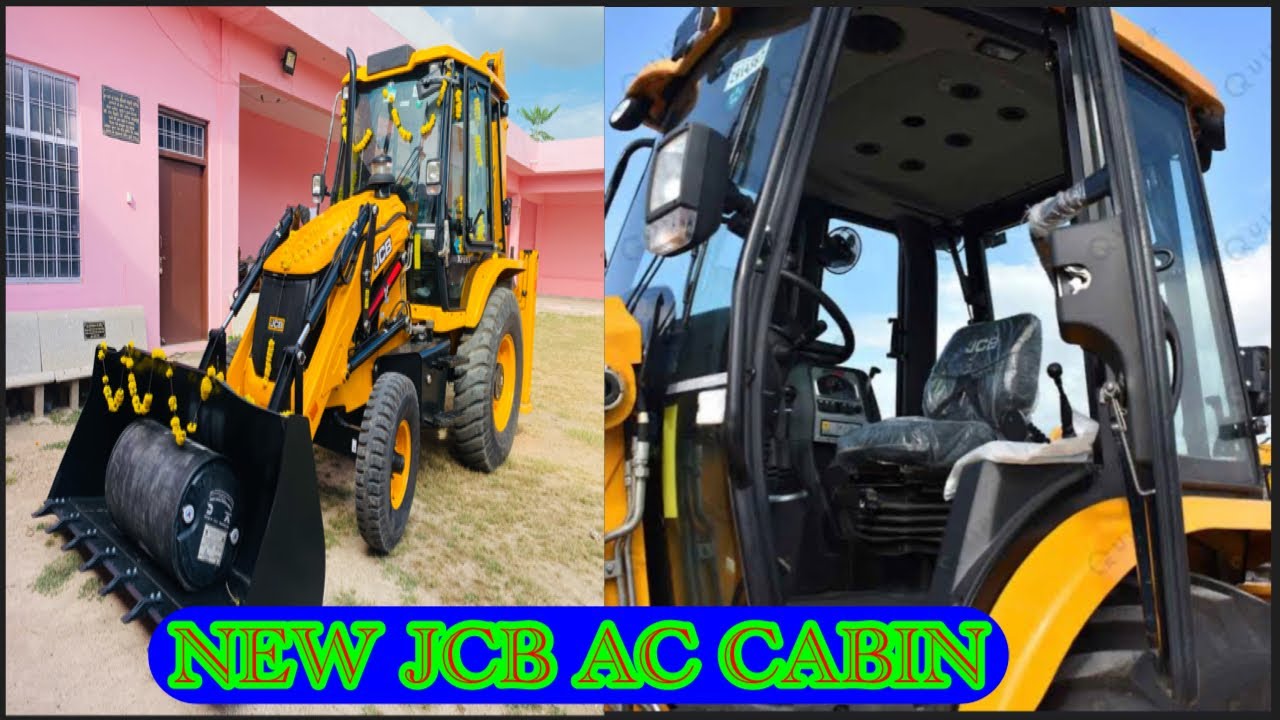 New jcb 3dx backhoe loader || 49 hp || AC cabin || eco excellence || full review || india price 👍👍