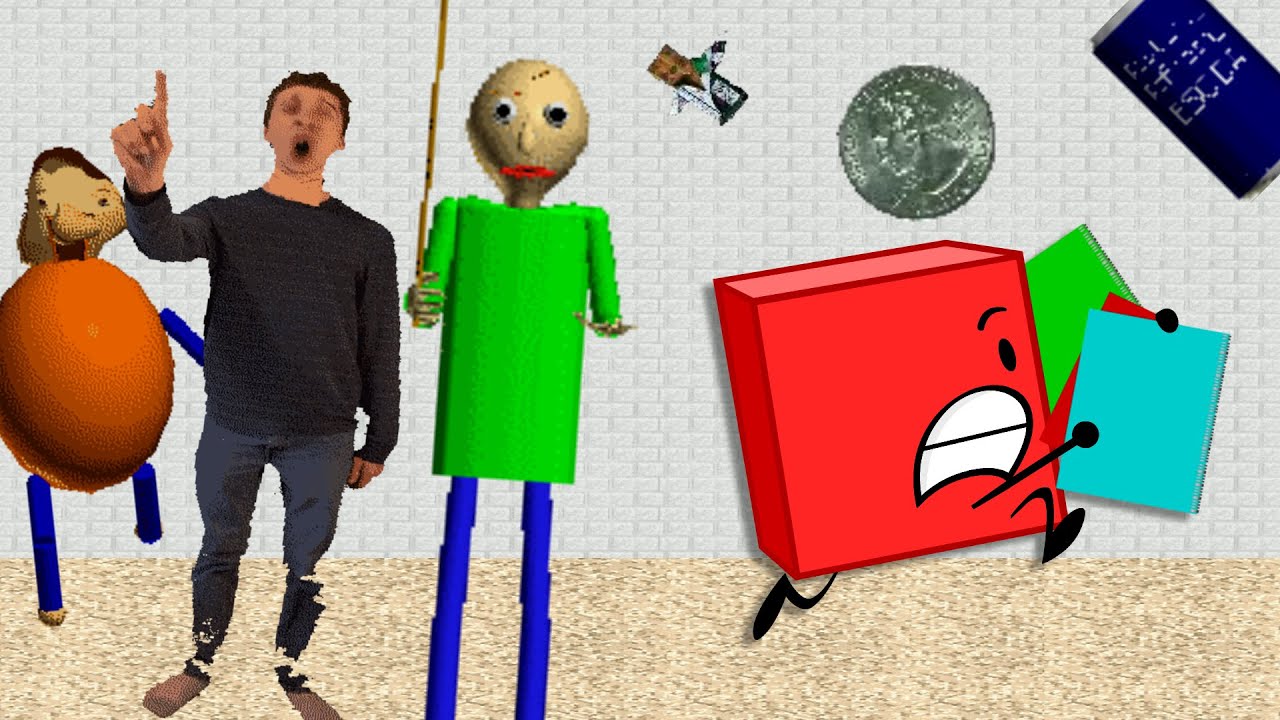 Blocky против Baldi's Basics