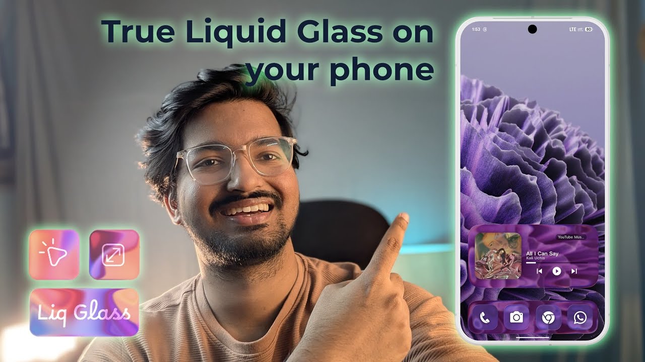 True Liquid Glass tutorial | Most customizable glass effect