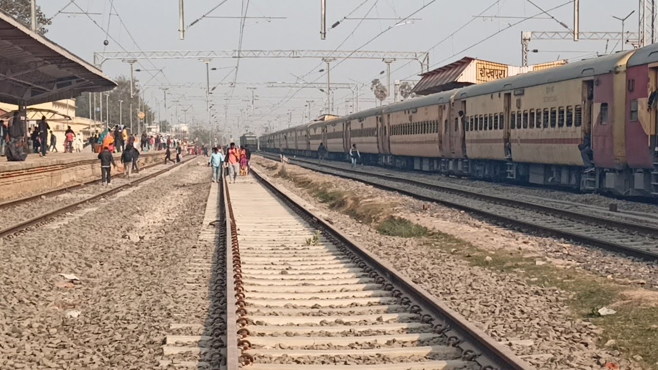 गया किऊल रेल लाइन दोहरीकरण Electric Locomotive Ke Sath Full Journey Part 1।#sheikhpurajunction