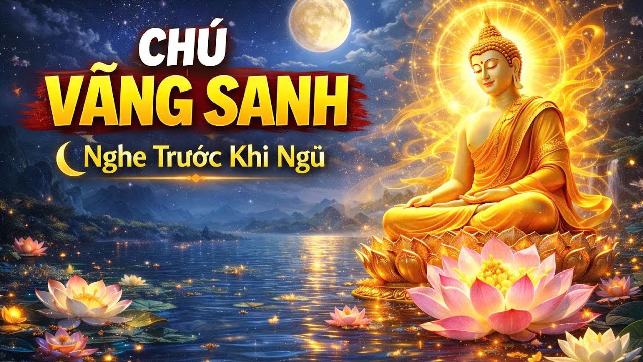 Chú Vãng Sanh Tiếng Phạn | Trì Tụng Cầu Vãng Sanh về Cõi Tây Phương Cực Lạc của A Di Đà Phật