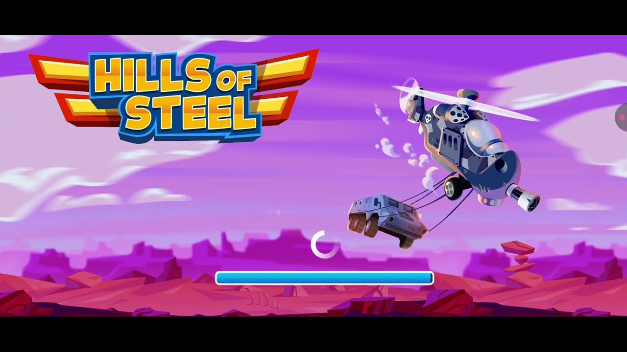 Играю в танки hills of steel