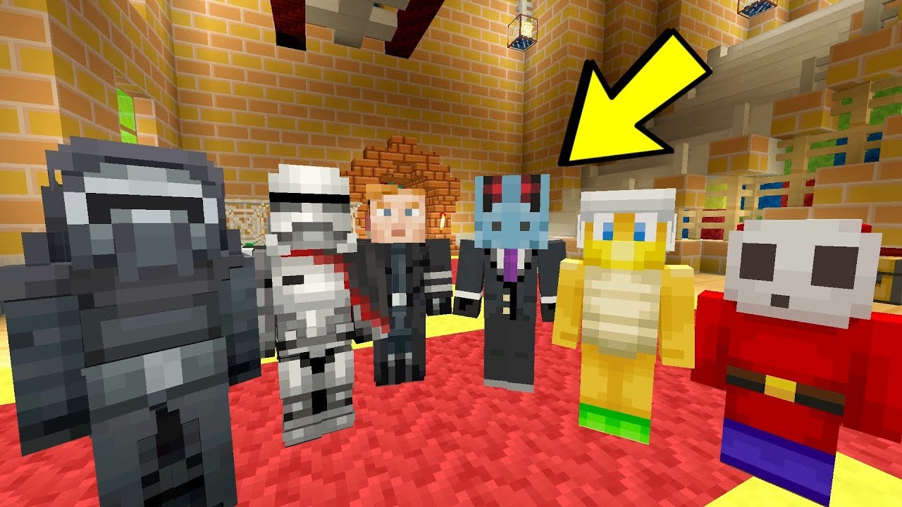 MYSTERY MAN IS BACK... [JOINS TEAM] - Nintendo Fun House - (Minecraft Switch) [222]