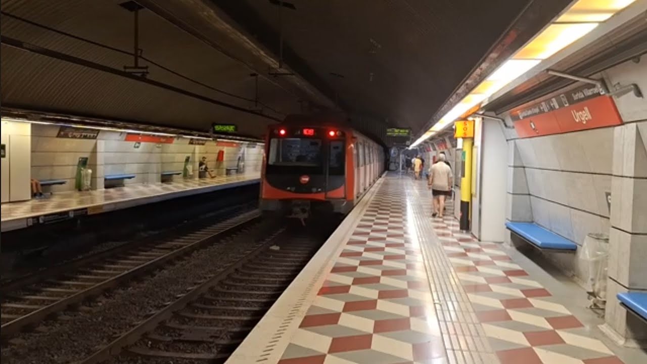 Metro Barcelona: Urgell L1 ( Serie 8000 - 6000 )