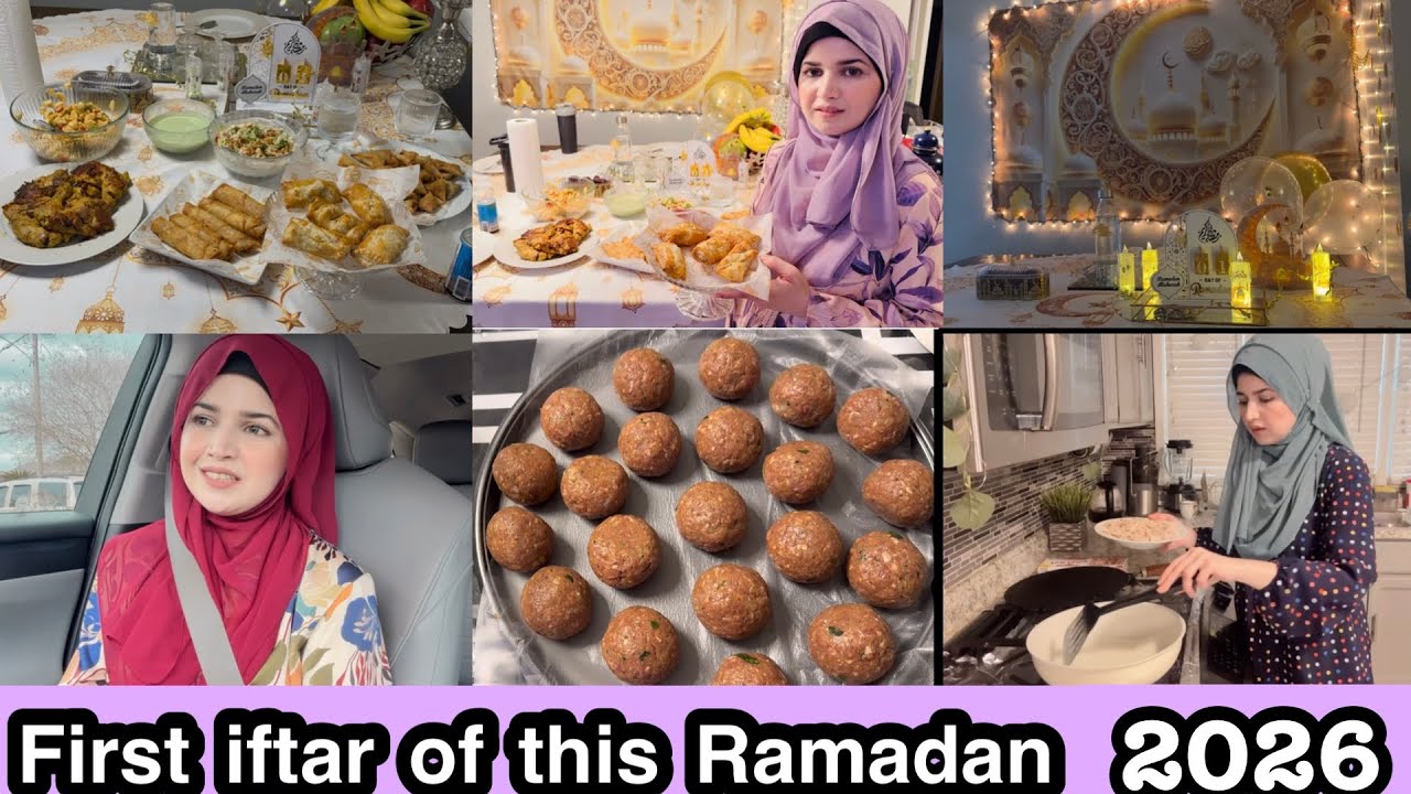 Final preparations for Ramadan | ramzan vlog | iftar menu and recipe 2026 