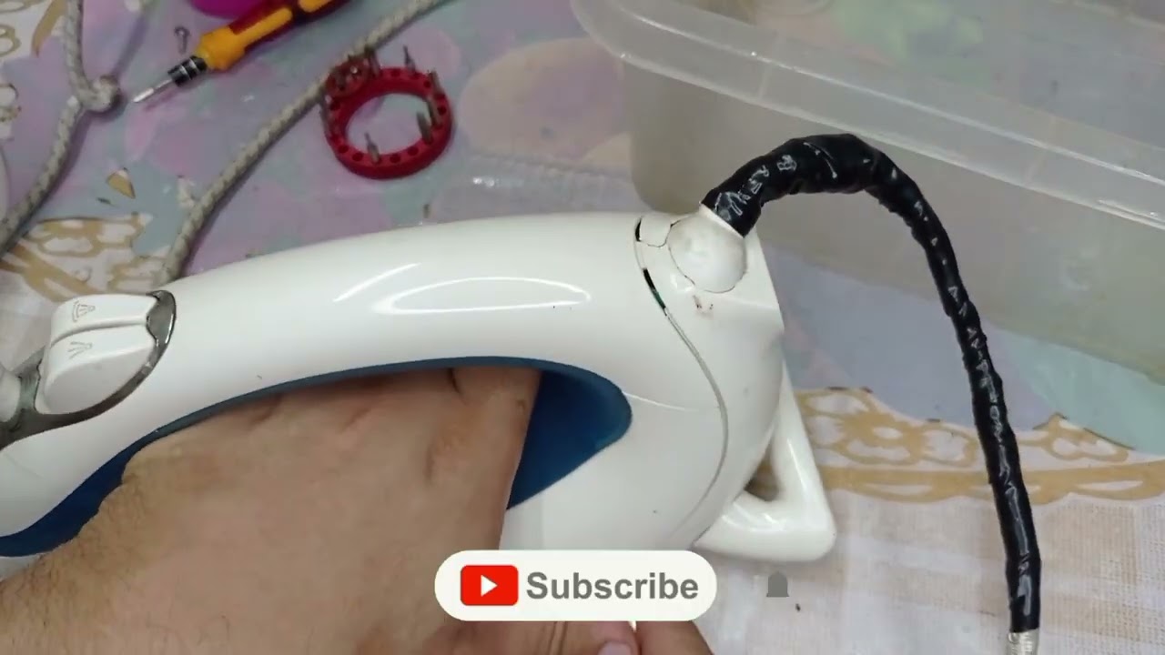 طريقة علاج تسريب ماء من المكواة