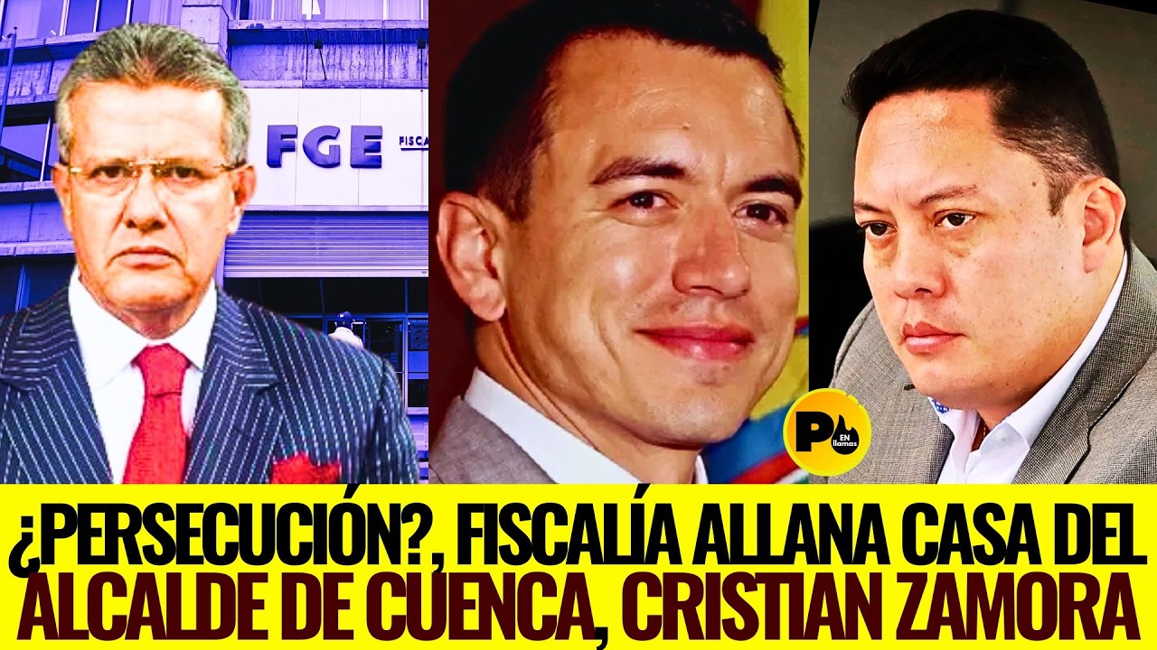Dr. Augusto Tandazo (&iquest;PERSECUCI&Oacute;N?, Fiscal&iacute;a allana casa del alcalde de Cuenca, Cristian Zamora)