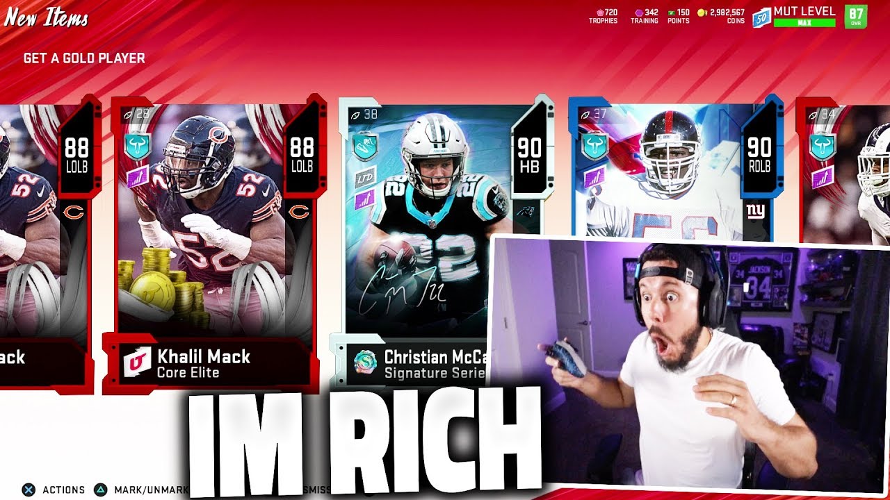 MY MOST EXPENSIVE PULL IN MADDEN 20 - Madden 20 Pack Opening
