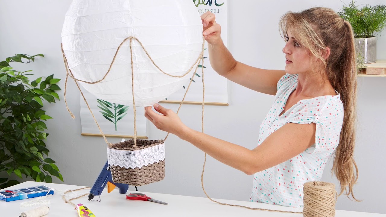Készíts magad hőlégballon dekorációt! | mömax, trendben otthon