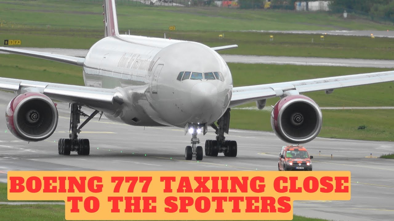 Omni Air Boeing 777 misses taxiway and delays take off for a one hour