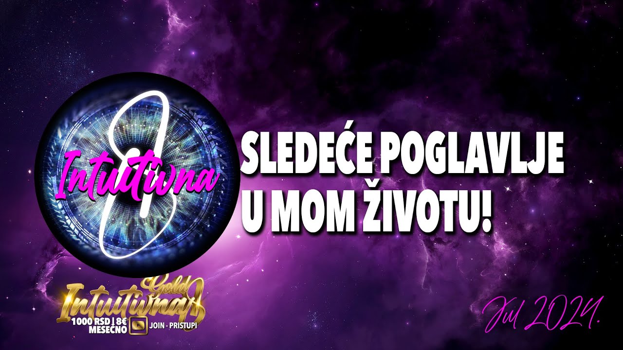 🌟SLEDEĆE POGLAVLJE U MOM ŽIVOTU!🌟 Tarot citanje 🔮 Grupno otvaranje @Intuitivna8