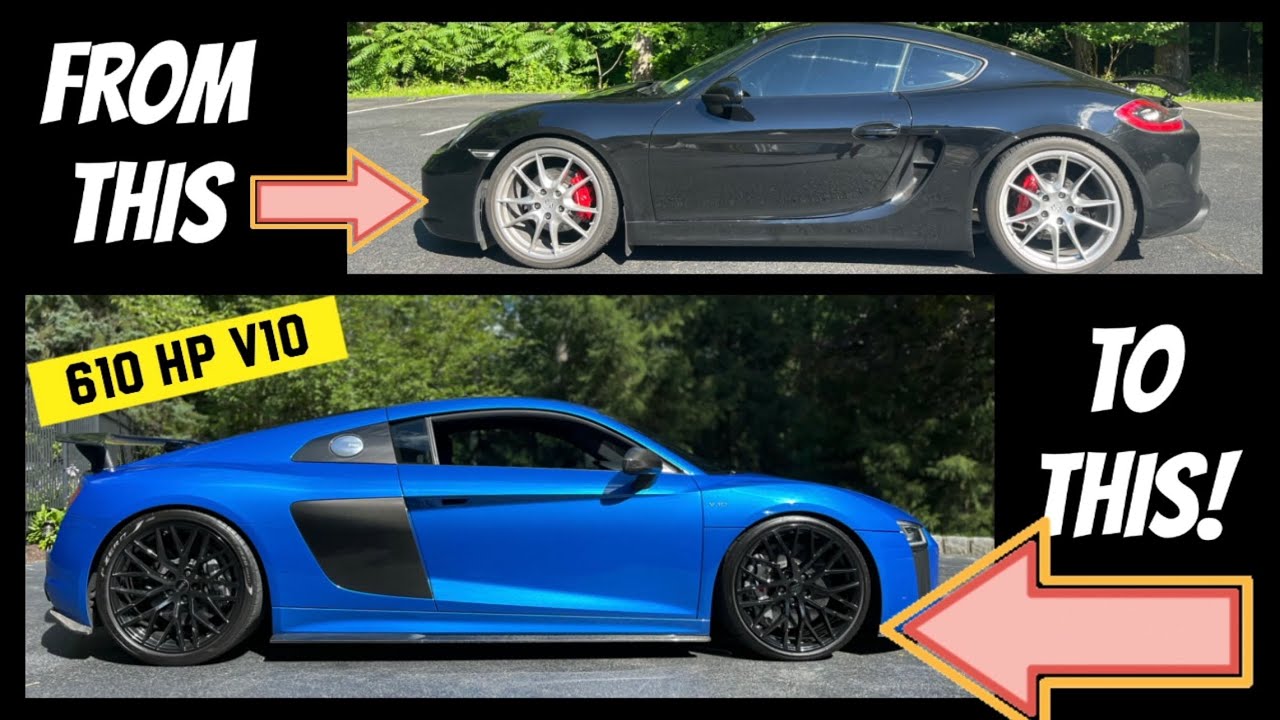 Temporarily traded my Porsche for a V10 Audi R8 Plus: review, drive, launch control and more!