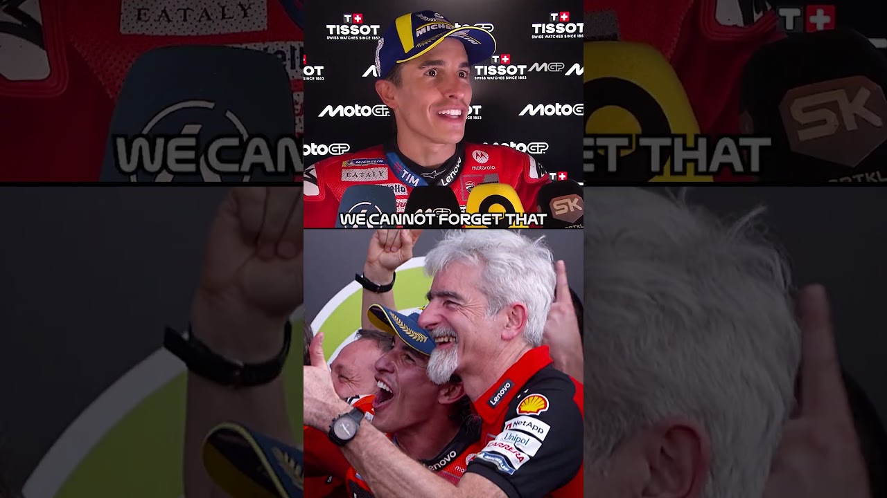 Marc Marquez speaks on historic Ducati win 🗣️ | 2025 Czech GP