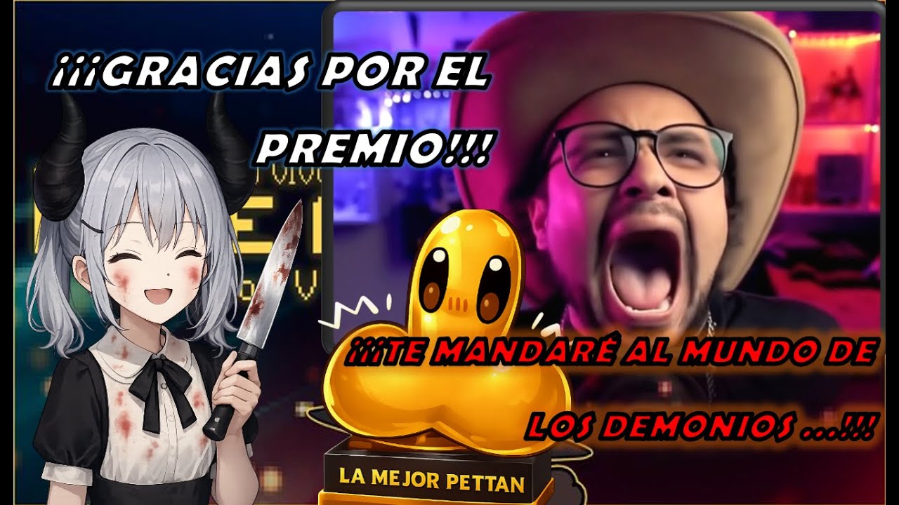 Neiro reacciona al premio que le dio Kinetic Tve y lo manda al mundo de los demonios. 🔥🔥🔥🔥